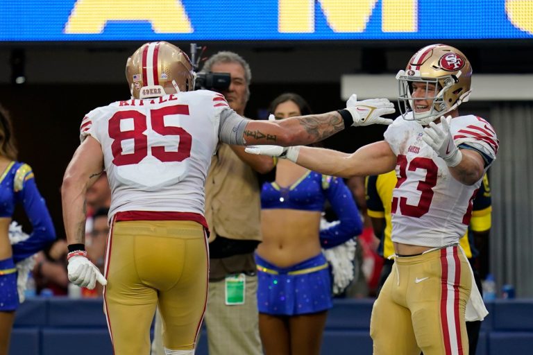 49ers’ George Kittle, Charvarius Ward join injured stars not practicing