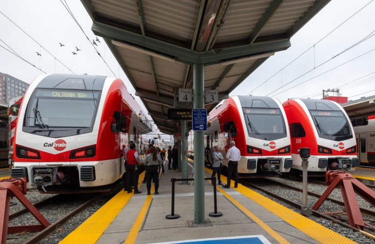 Caltrain celebrates full electrification with free rides, station parties this weekend