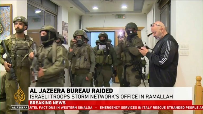 Israel raids, shuts down Al Jazeera bureau in West Bank