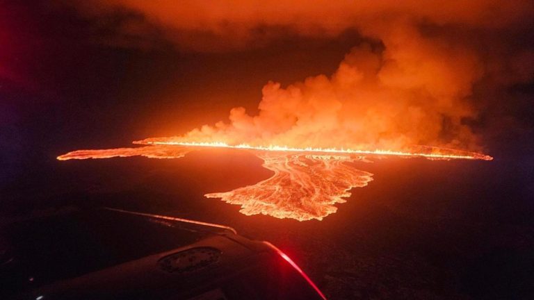 Volcano on Iceland’s Reykjanes Peninsula erupts for the 7th time in a year