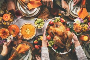 Thanksgiving meals are 7% cheaper outside of California