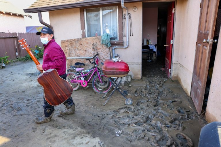 As atmospheric river soaks California, Pajaro farmworkers await flood aid promised in 2023