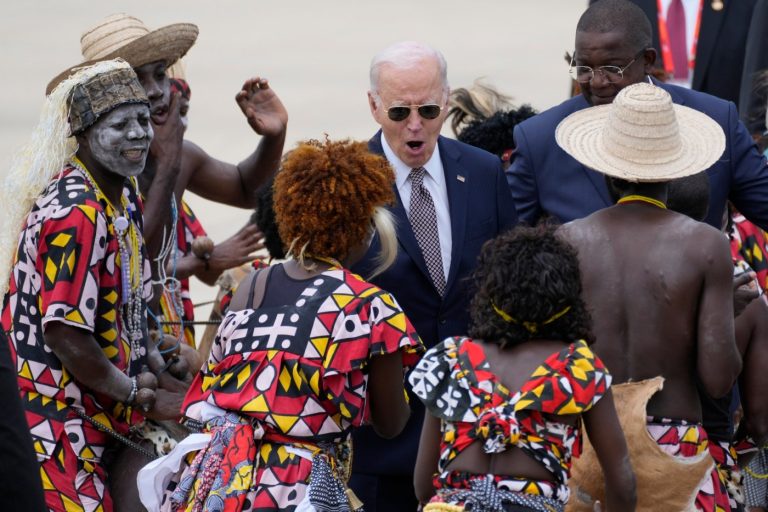 Biden in Africa pledges millions more for a rail project the US hopes will boost its influence there