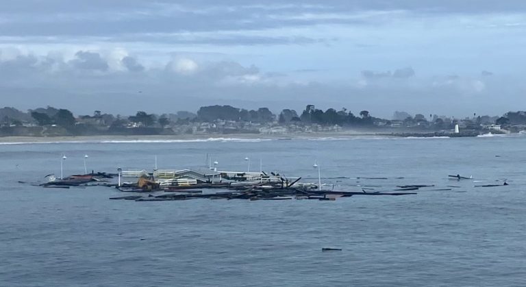 Santa Cruz Wharf partially collapses; 3 rescued from water