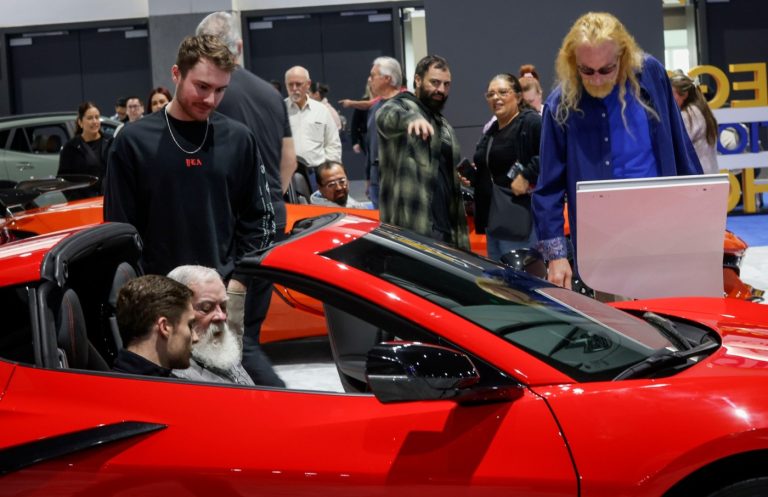 Electric cars, indoor test drives and a McLaren supercar star at the San Diego auto show