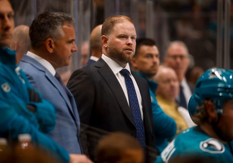 Sharks coach, rookie forward relish return to Boston: ‘It’s going to come full circle’