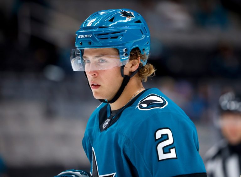 Sharks rookie forward facing adversity after benching vs. Wild