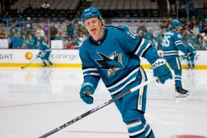 Fabian Zetterlund up in the air, Jake Walman grounded as San Jose Sharks get ready to fly to Utah