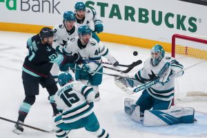 Dismal second period costs Sharks in blowout loss to Seattle Kraken