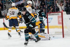 Sharks’ stirring comeback in wild game not enough in loss to Predators