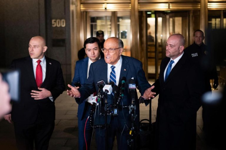 Judge will weigh holding Giuliani in contempt of court after jury’s $148 million defamation award