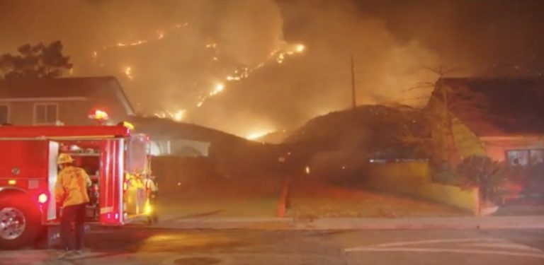 Map: This is where the Hurst fire is burning in Southern California