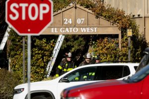 Three-alarm fire rips through San Jose apartment complex