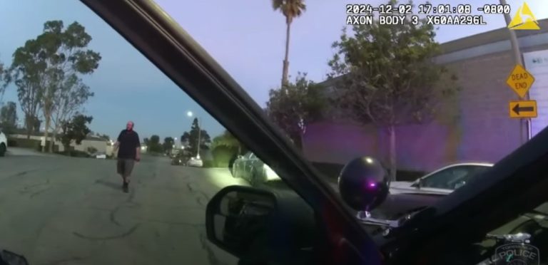 Video shows California cops fatally shoot man armed with a screwdriver