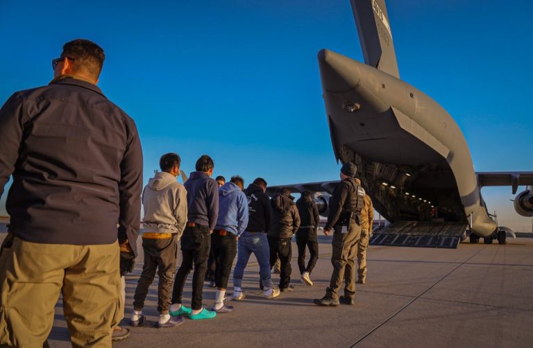 Planes from Travis Air Force Base among those used in deportations