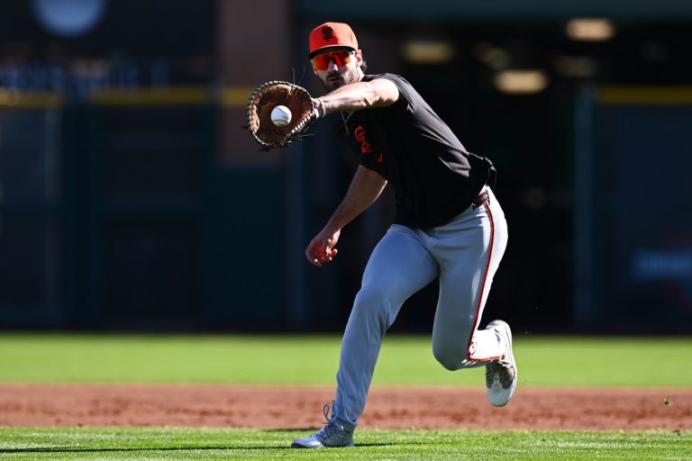 SF Giants’ Eldridge eager to learn defensive tips from ‘first base guru’