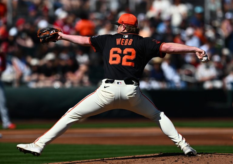 Webb, Birdsong showcase tweaks in SF Giants’ Cactus League home opener