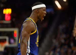 Jimmy Butler makes loud home debut as Warriors rout Mavericks, 126-102