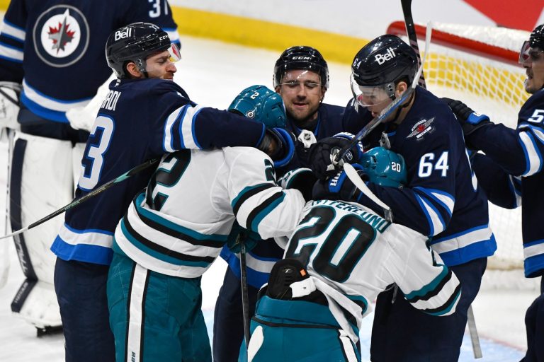 Vanecek shines, but Sharks lose heartbreaker against Western Conference’s best team