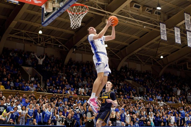 Cooper Flagg scores 27, No. 3 Duke runs past Cal 78-57 to stretch home winning streak to 14