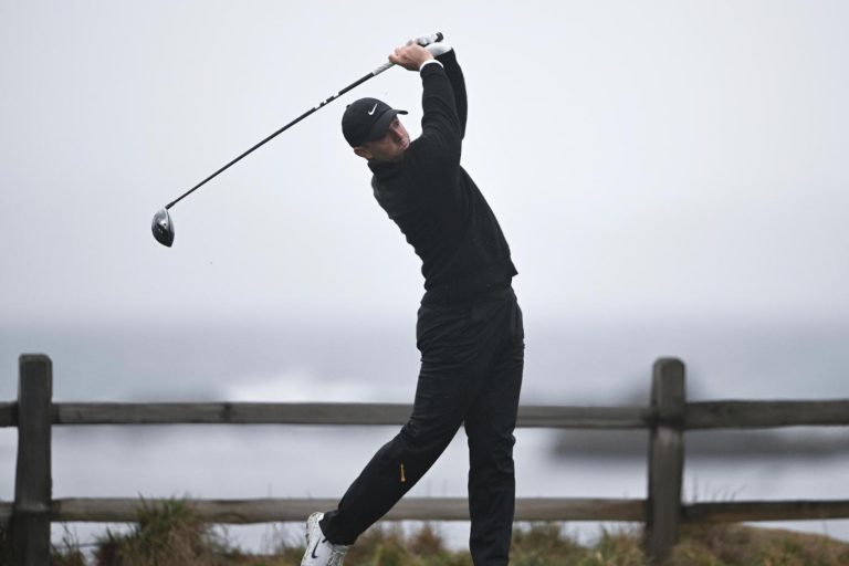 Sepp Straka surges late to regain Pebble Beach lead over Rory McIlroy, Shane Lowry