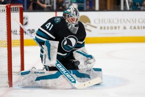 As trade talk heats up, Sharks earn blowout win over Buffalo Sabres