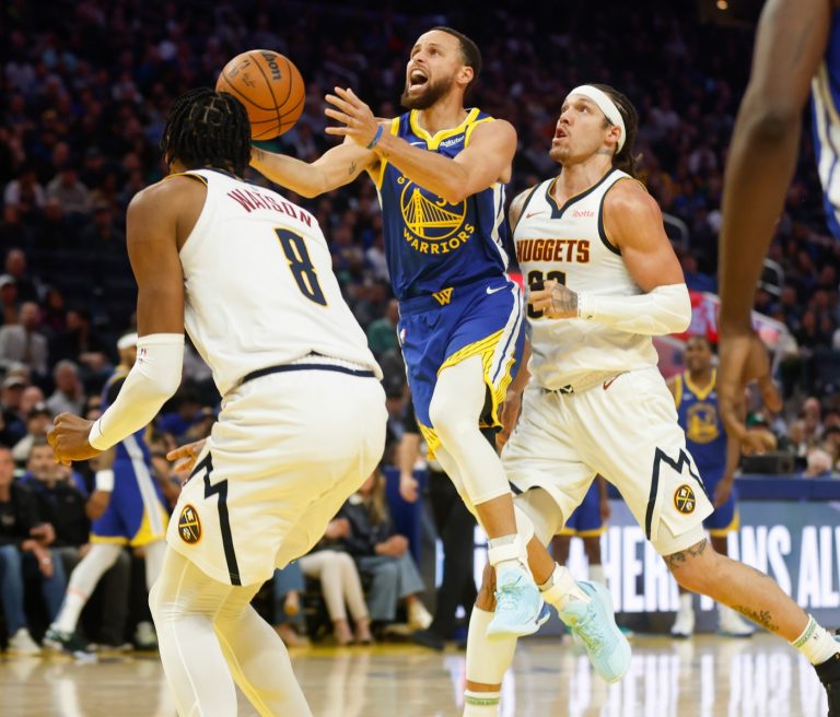 Warriors drop trap game against Nuggets without Jokic