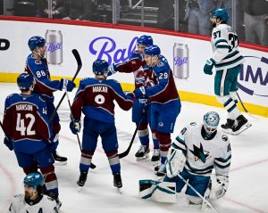 Celebrini, Eklund hit milestones, but Sharks no match for Avalanche