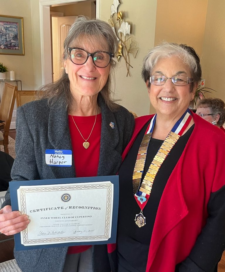 Cupertino’s Inner Wheel celebrates 40th anniversary