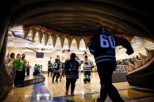 Photos: San Jose Sharks and Special Olympics Northern California play floor hockey