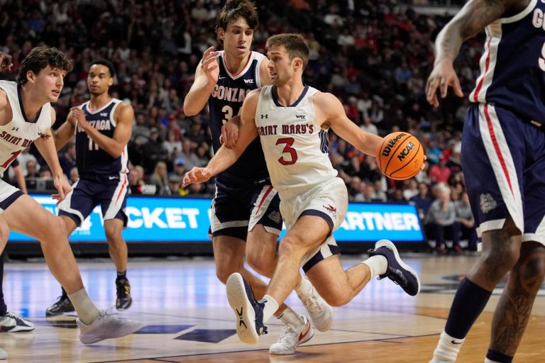 No. 19 Saint Mary’s beaten 58-51 by Gonzaga in WCC Tournament title game